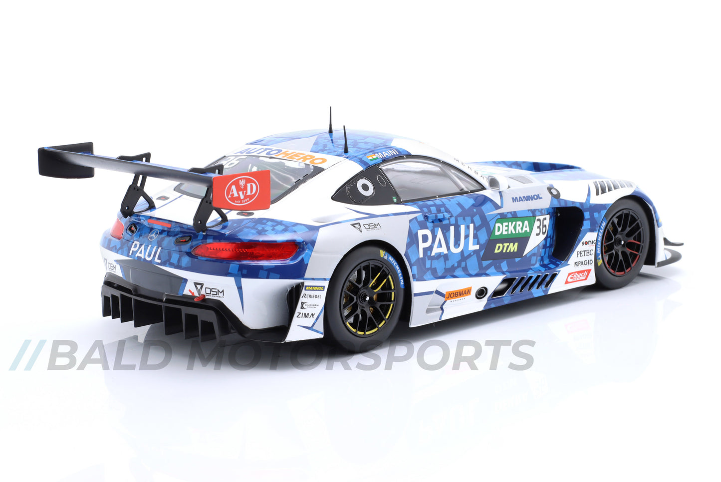 Mercedes AMG GT3 Mercedes-AMG Team HRT Arjun Maini DTM 2022 1:18 Ixo