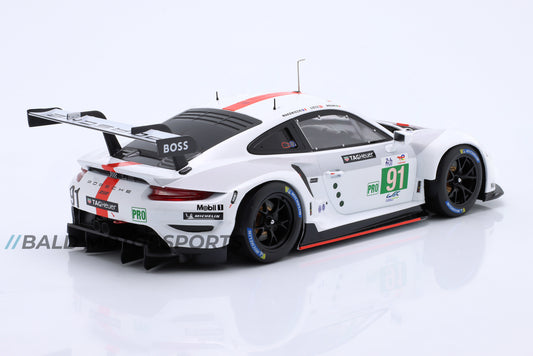 Porsche 911 RSR Porsche GT Sieger LMGTE Pro 24h LeMans 2022 Ixo 1:18