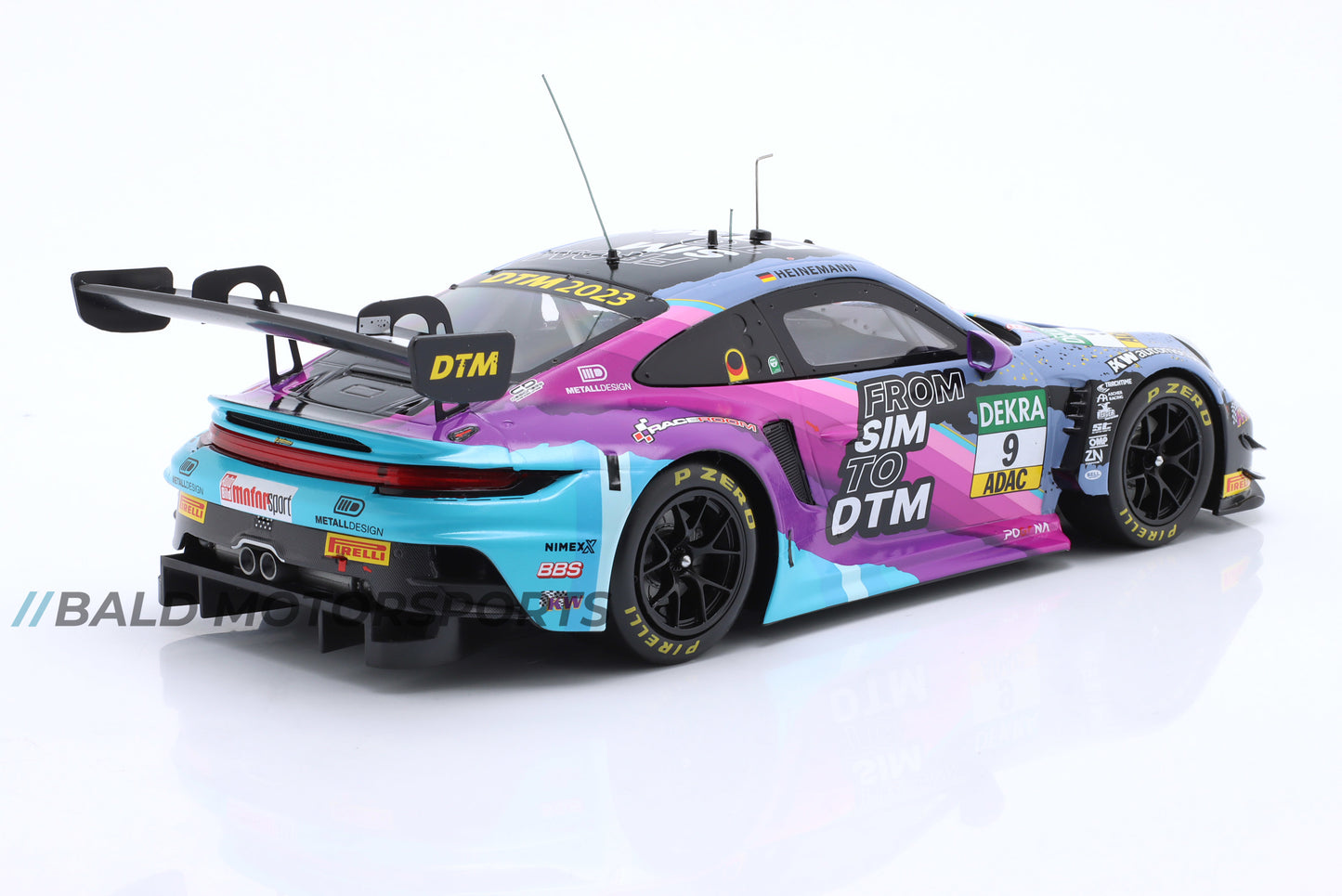 Porsche 911 (992) GT3 R Tim Heinemann DTM 2023 Ixo 1:18
