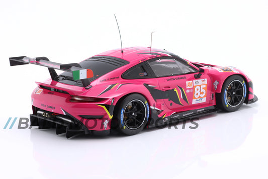 Porsche 911 RSR Iron Dames 24h Le Mans 2023 Bovy, Gatting, Frey Ixo 1:18
