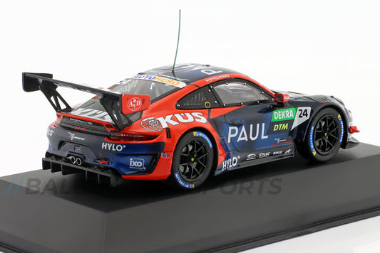 Porsche 911 GT3 R KÜS Team75 Bernhard erster Porsche DTM Sieg 2022 1:43 Ixo