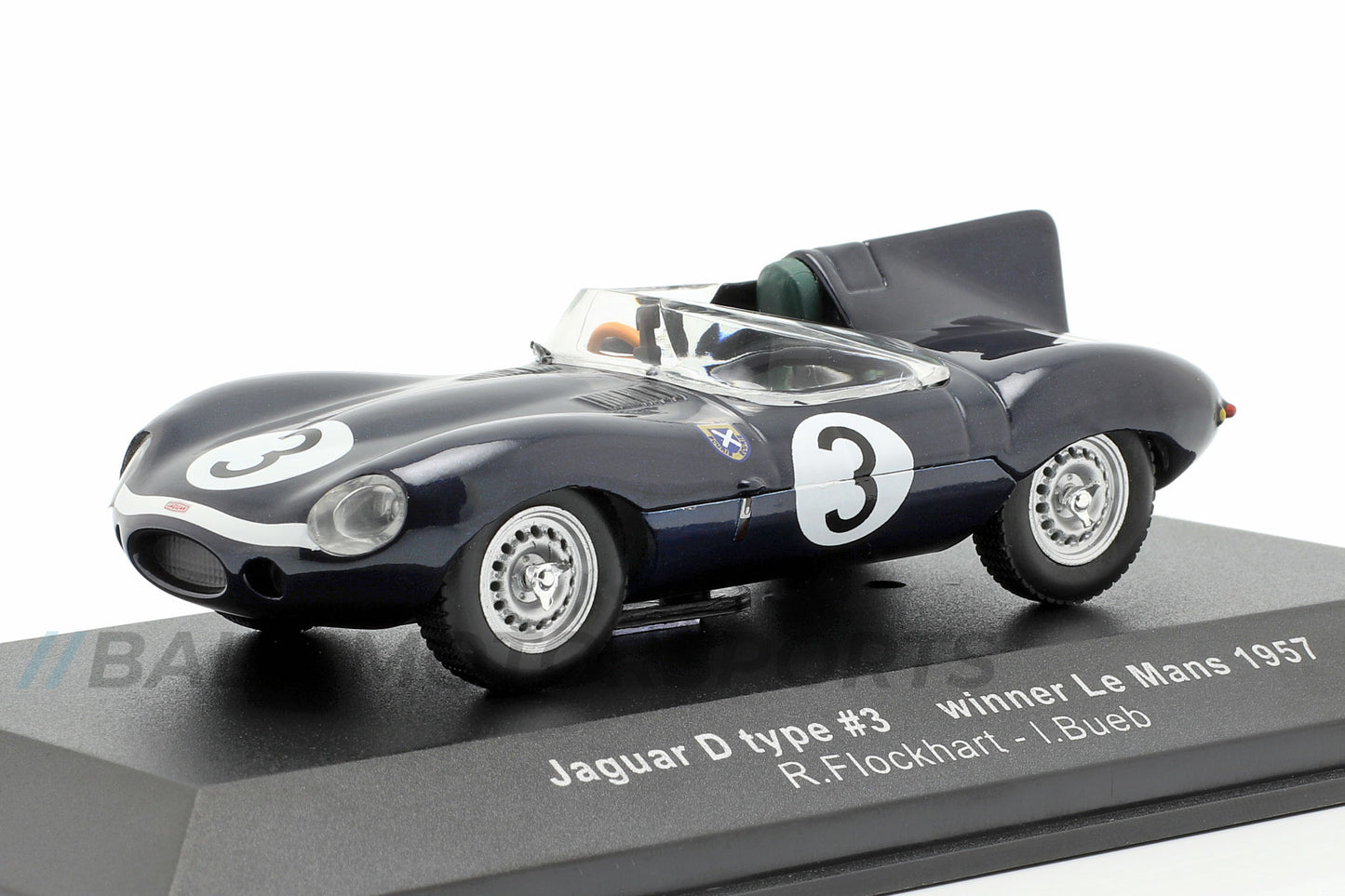 Jaguar D-Type Ecurie Ecosse winner 24h Le Mans 1957 1:43 Ixo