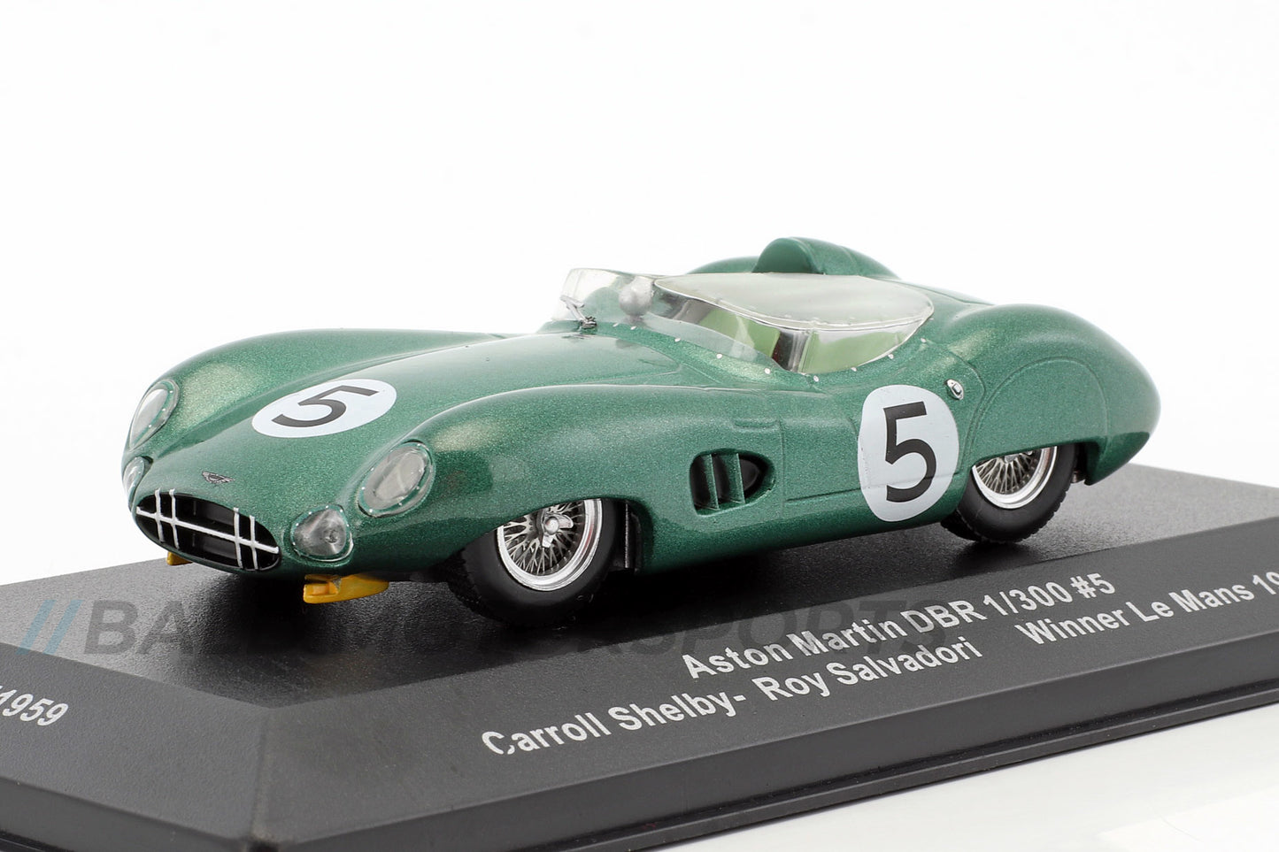 Aston Martin DBR1 RHD David Brown Racing Dept. Winner 24h Le Mans 1959 1:43 Ixo