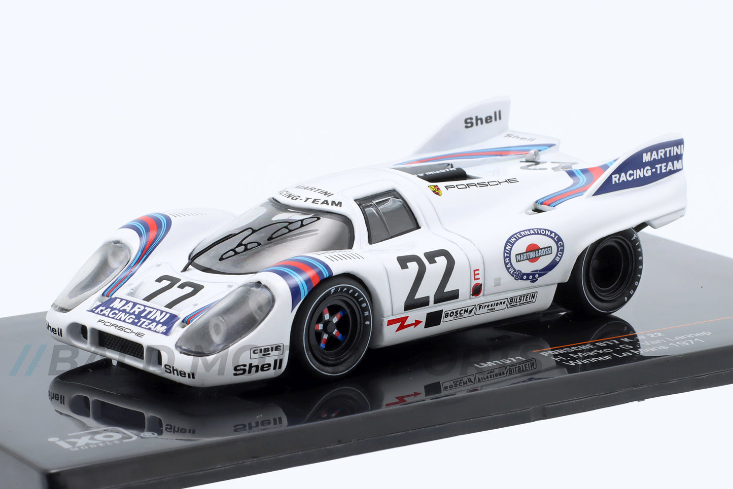 Porsche 917K Martini Racing Team Sieger 24h Le Mans 1971 1:43 Ixo