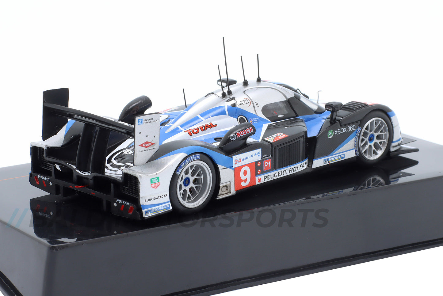 Peugeot 908 HDi FAP Peugeot Sport Total Sieger 24h Le Mans 2009 1:43 Ixo