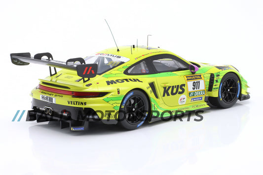 Porsche 911 GT3 R Manthey Racing Zweiter 24h Nürburgring 2024 1:18 Ixo