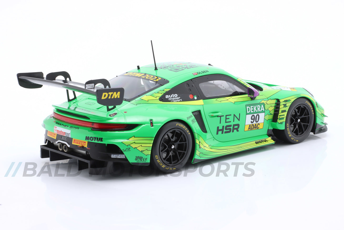 Porsche 911 GT3 R Manthey Racing DTM 2023 1:18 Ixo