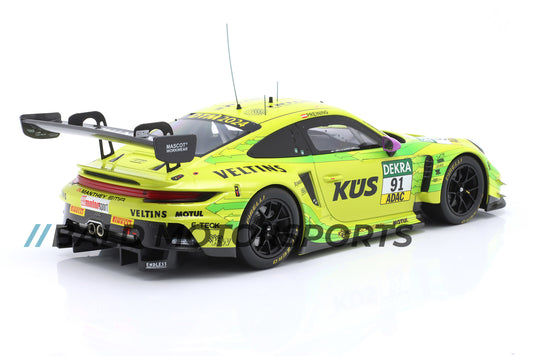 Porsche 911 GT3 R "Grello" Manthey Racing Thomas Preining DTM 2024 1:18 Ixo
