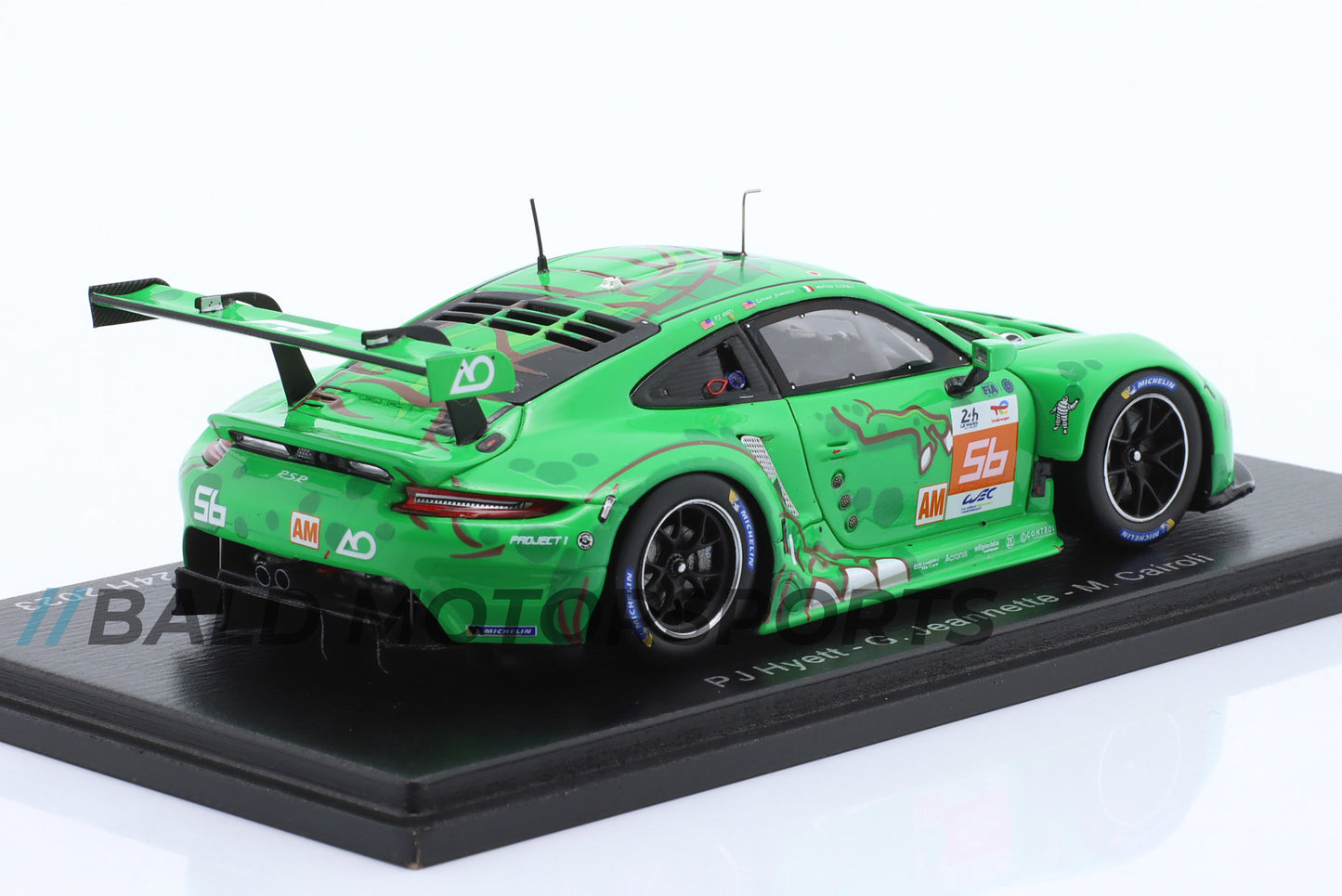 Porsche 911 RSR-19 "Rexy" AO Racing Team 24h Le Mans 2023 1:43 Spark