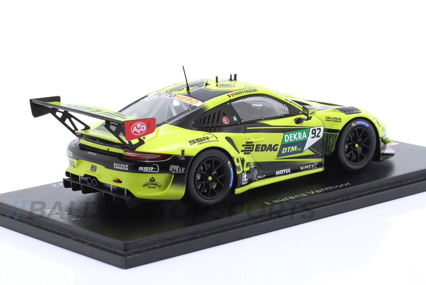 Porsche 911 GT3 R SSR Performance DTM 2022 Laurens Vanthoor 1:43 Spark