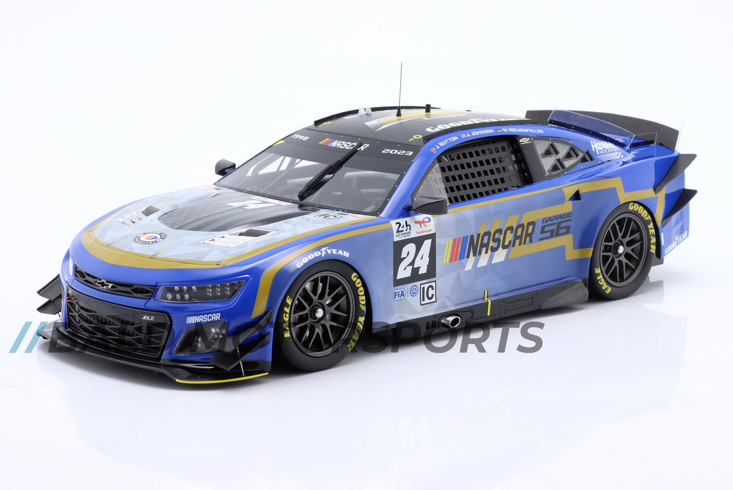 Chevrolet Camaro ZL.1 Dirty Version NASCAR 24h LeMans 2023 True Scale 1:18