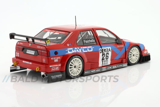 Alfa Romeo 155 V6 TI Team Alfa Corse 2 / "Dayco" Giancarlo Fisichella DTM 1995 1:18 WERK83