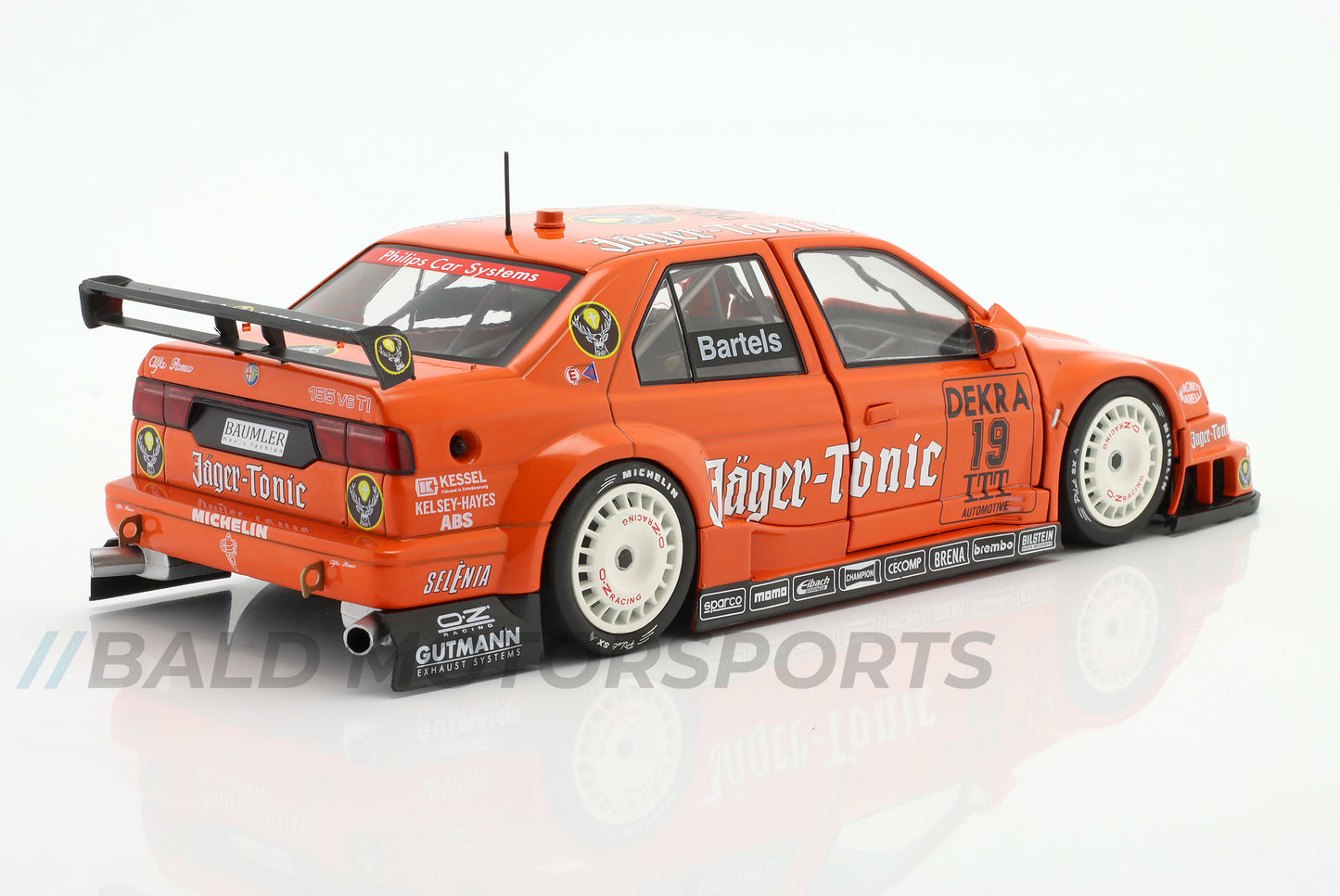 Alfa Romeo 155 V6 TI Euroteam Michael Bartels DTM 1995 1:18 WERK83