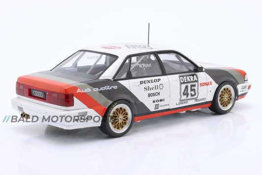 Audi V8 Quattro Walter Röhrl DTM 1990 WERK83 1:18