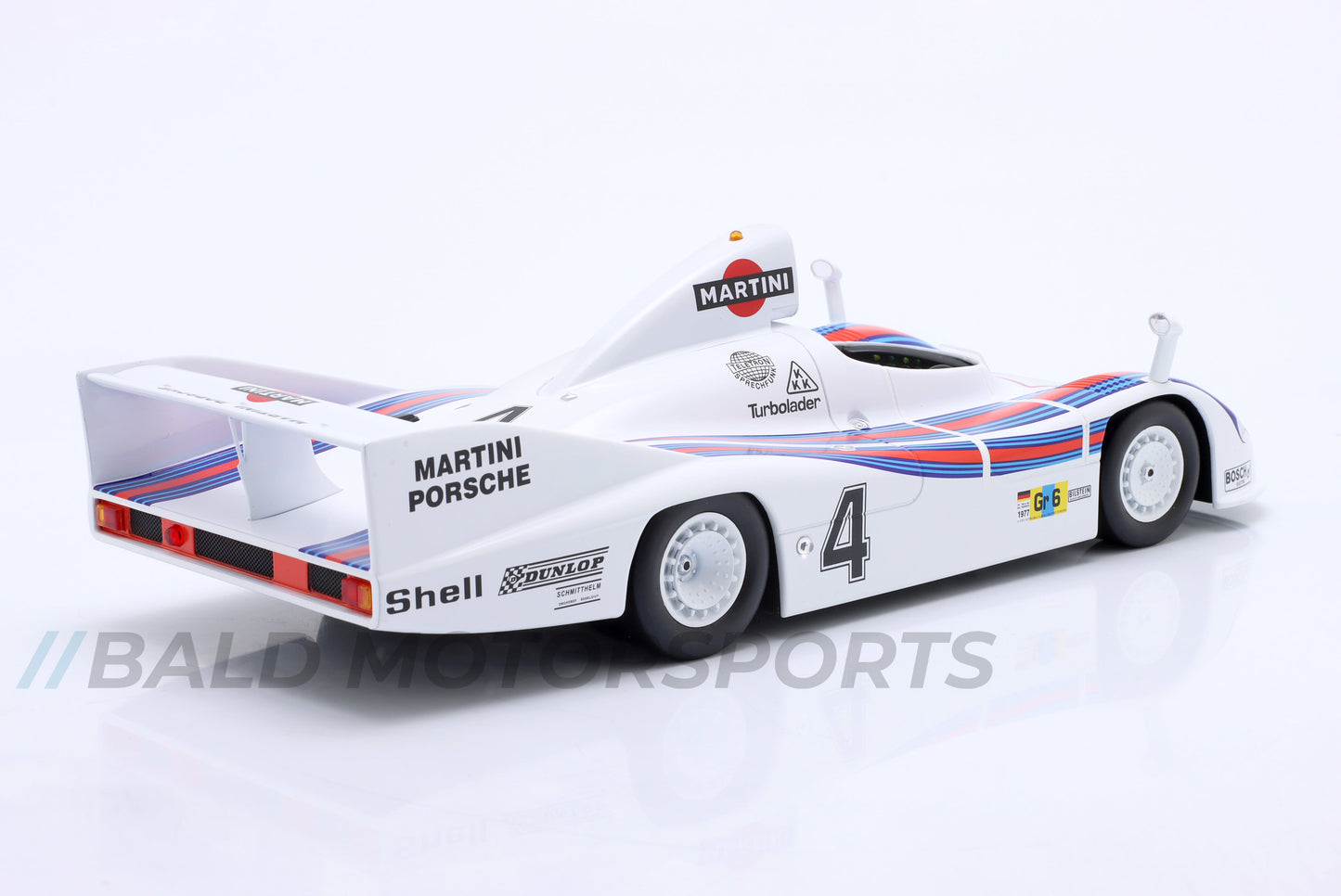 Porsche 936 Martini Racing Porsche System Sieger 24h Le Mans 1977 1:18 WERK83