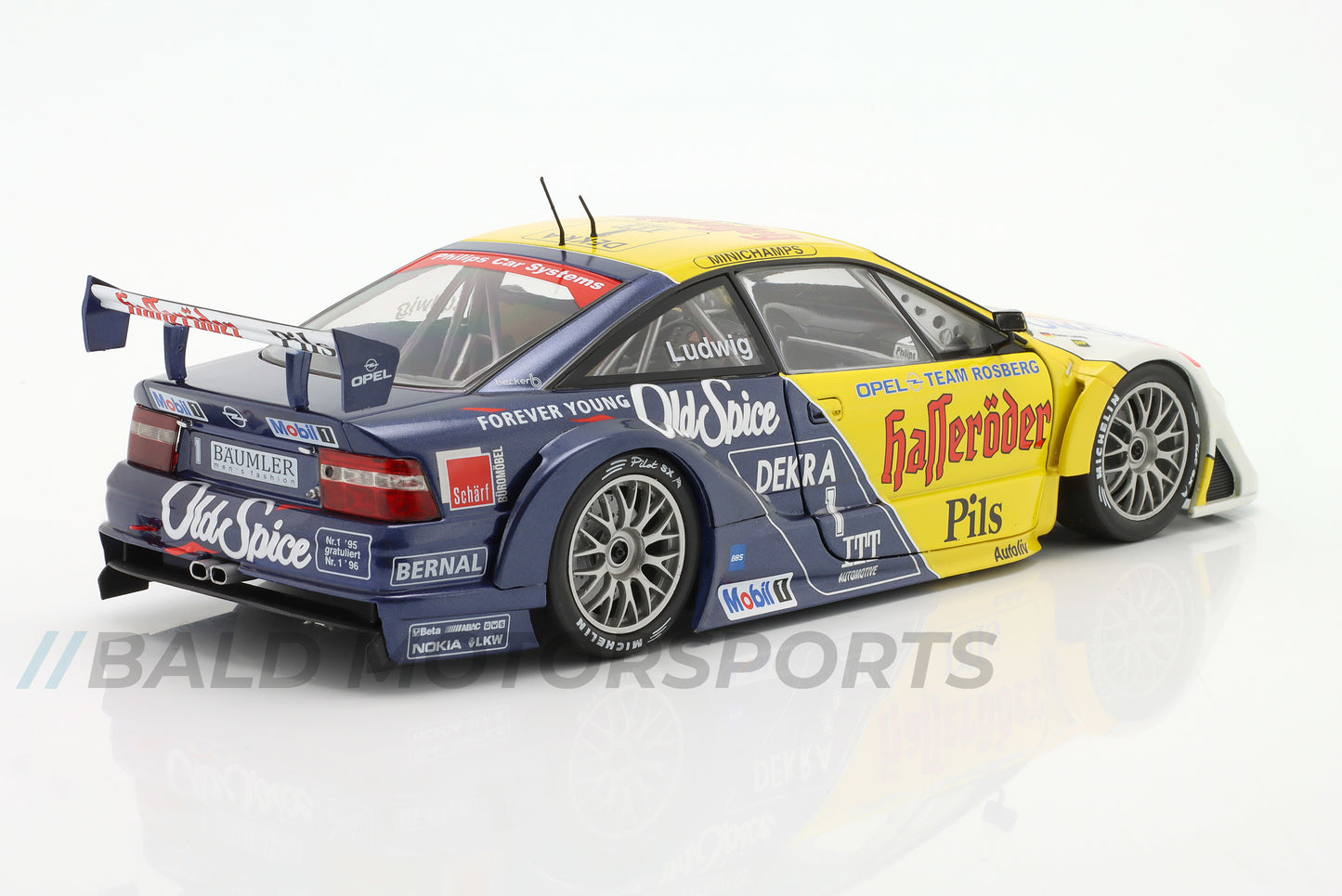 Opel Calibra V6 4x4 Opel Team Rosberg Klaus Ludwig DTM 1995 1:18 WERK83