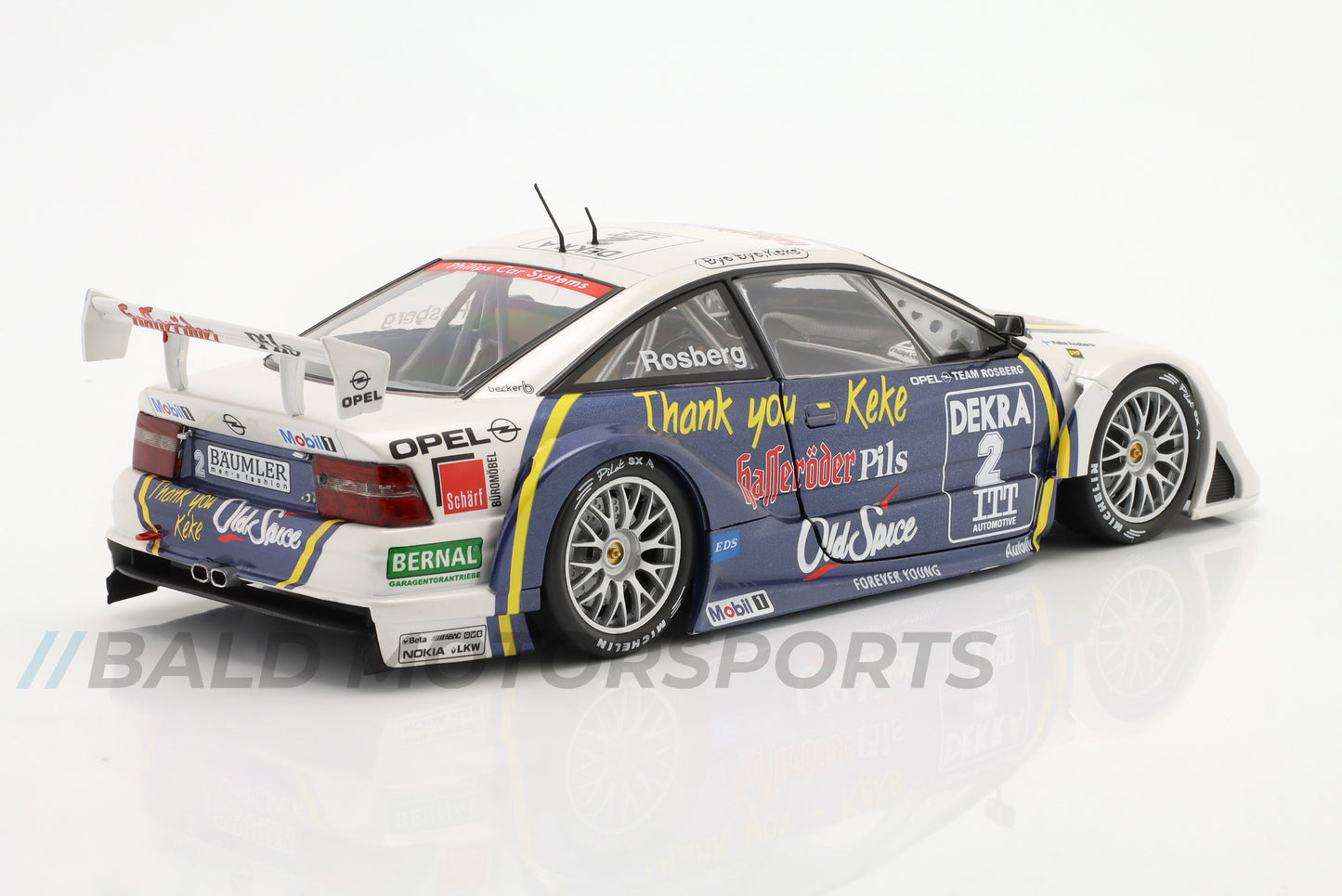Opel Calibra V6 4x4 Opel Team Rosberg Keke Rosberg DTM 1995 1:18 WERK83