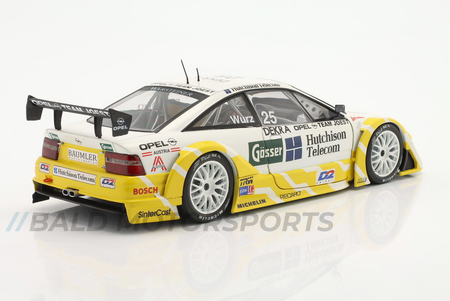 Opel Calibra V6 4x4 Joest Racing Opel Alexander Wurz DTM 1996 1:18 WERK83