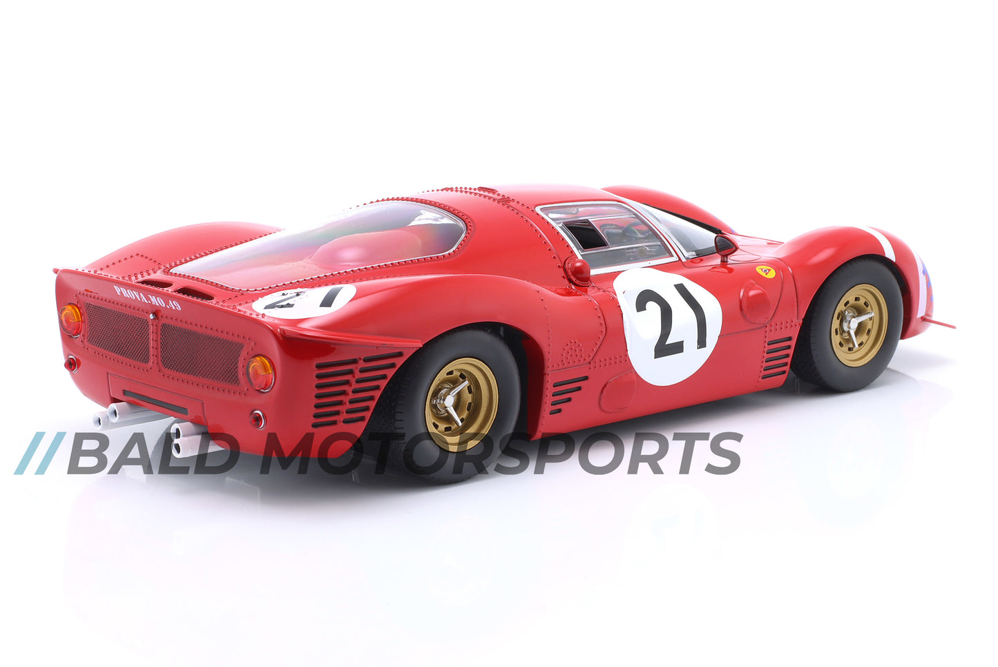 Ferrari 330 P3 Coupe No.21 Bandini, Guichet 24h Le Mans 1966 Werk83 1:18