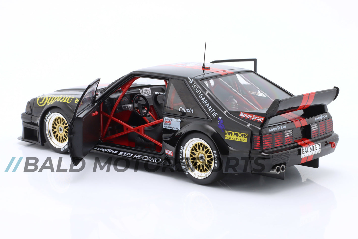 Ford Mustang 5.0 Buffalo Boots Racing Jürgen Feucht DTM 1993 1:18 WERK83
