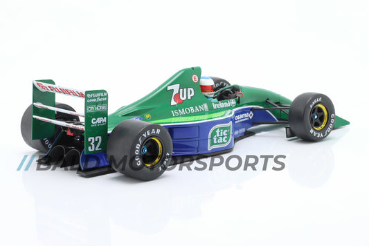 Jordan 191 Michael Schumacher erstes Formel 1 Rennen 1991 1:18 WERK83