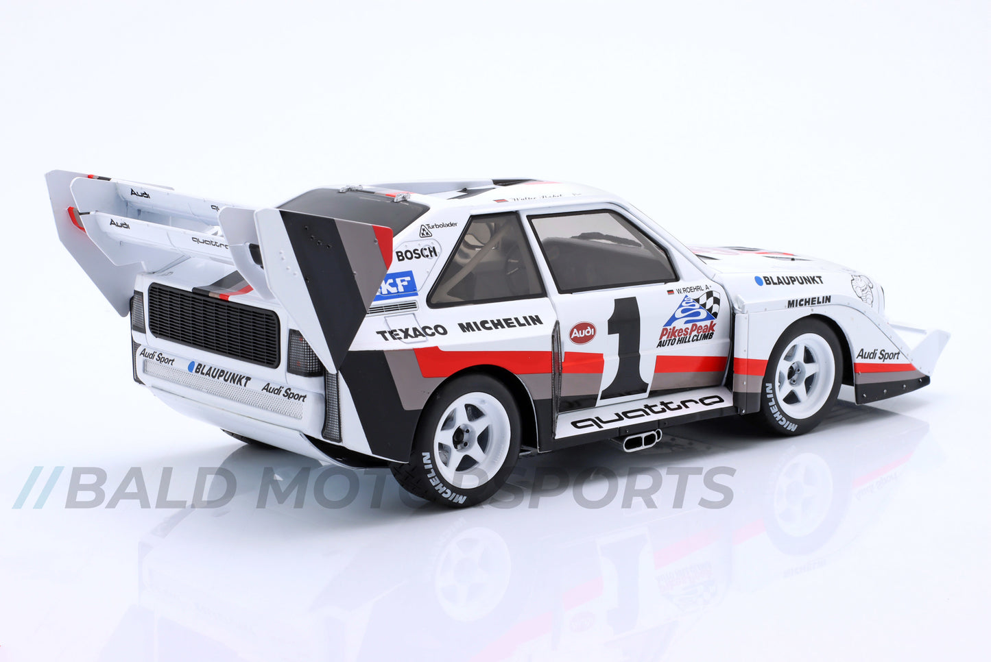 Audi Sport quattro S1 E2 Sieger Pikes Peak Hill Climb 1987 1:18 WERK83