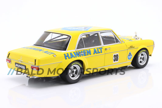 Mercedes-Benz 300 SEL 6.8 "Hannen Alt" Hans Heyer Saisonfinale Hockenheim 1971 1:18 WERK83