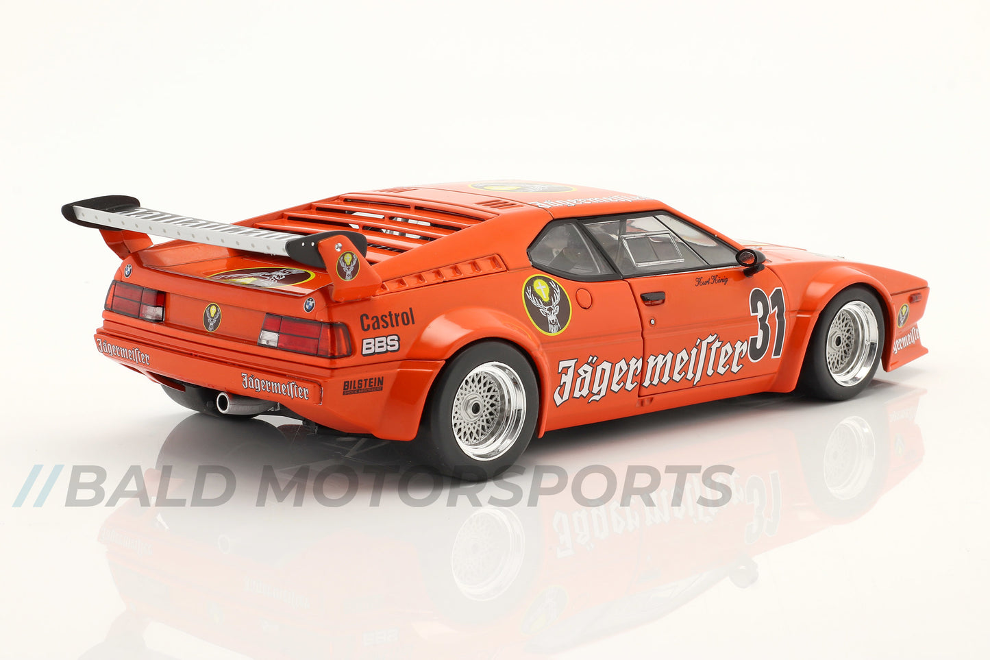 BMW M1 Procar "Jägermeister" Kurt König DRM 1982 1:18 WERK83