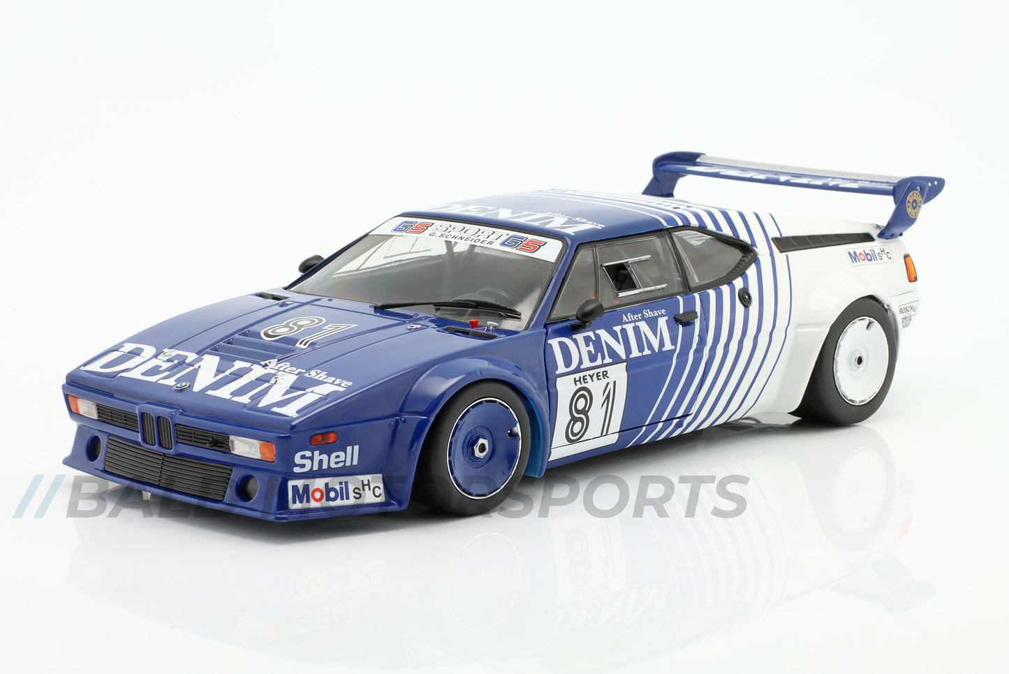 BMW M1 Procar GS tuning Hans Heyer ProCar 1980 1:18 WERK83