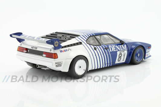 BMW M1 Procar GS-Tuning Hans Heyer ProCar 1980 1:18 WERK83