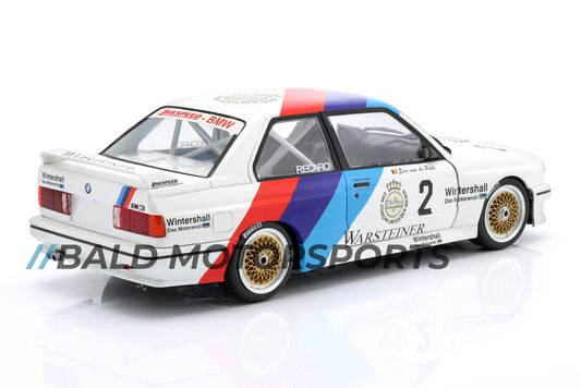 BMW M3 E30 Zakspeed BMW Team Eric van de Poele Sieger DTM 1987 1:18 WERK83