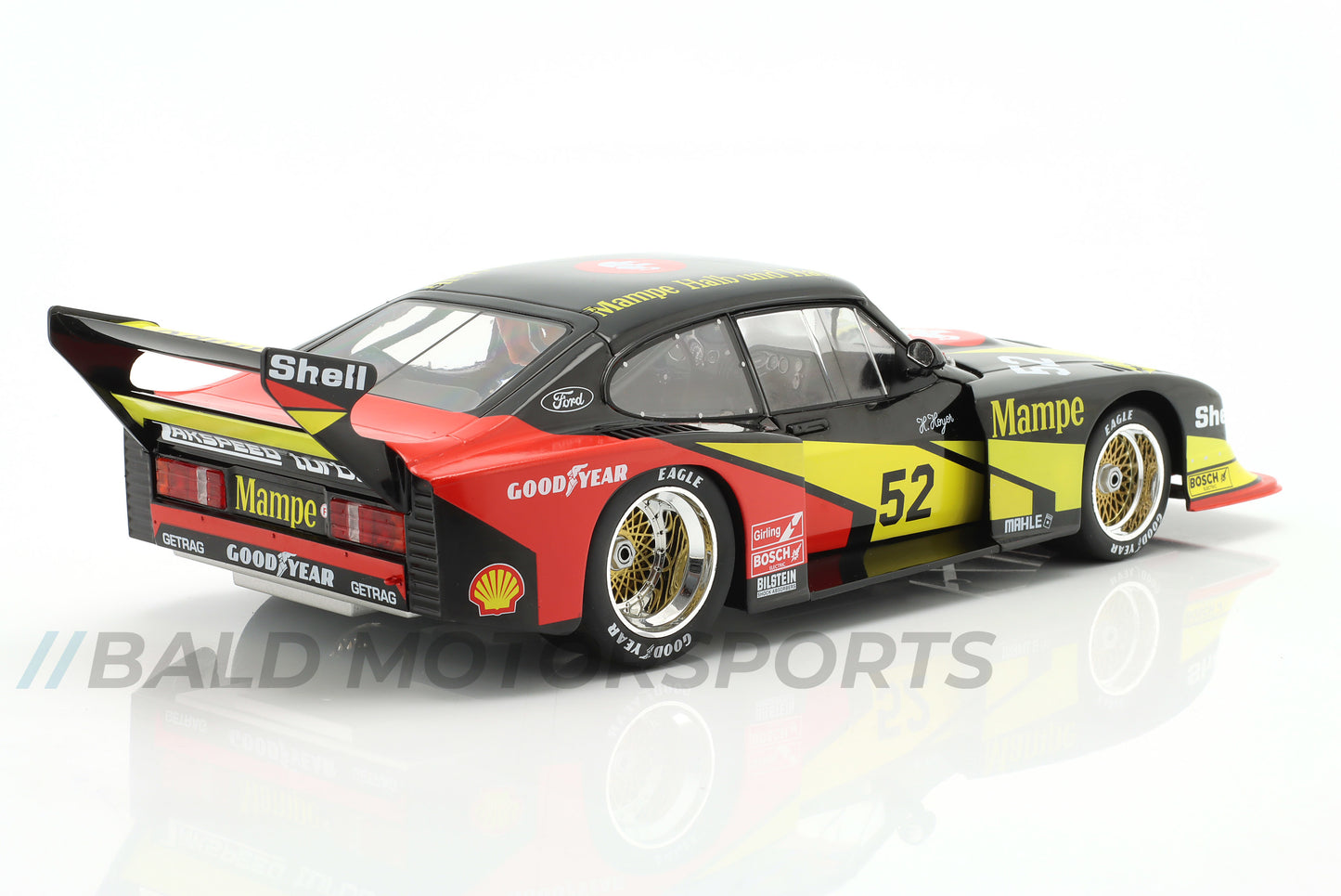 Ford Capri Turbo Gruppe 5 Mampe Ford Zakspeed Hans Heyer DRM 1978 1:18 WERK83