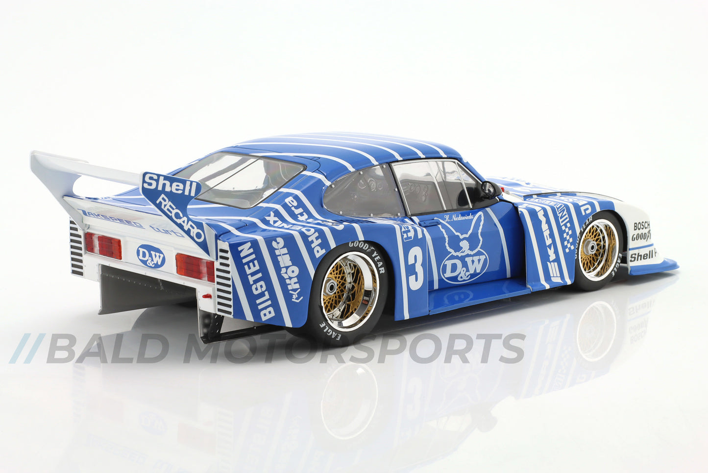 Ford Capri Turbo Gruppe 5 D & W Zakspeed-Team Klaus Niedzwiedz DRM 1982 1:18 WERK83