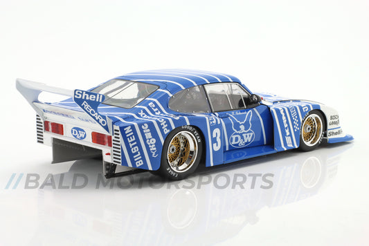 Ford Capri Turbo Gruppe 5 D & W Zakspeed-Team Klaus Niedzwiedz DRM 1982 1:18 WERK83