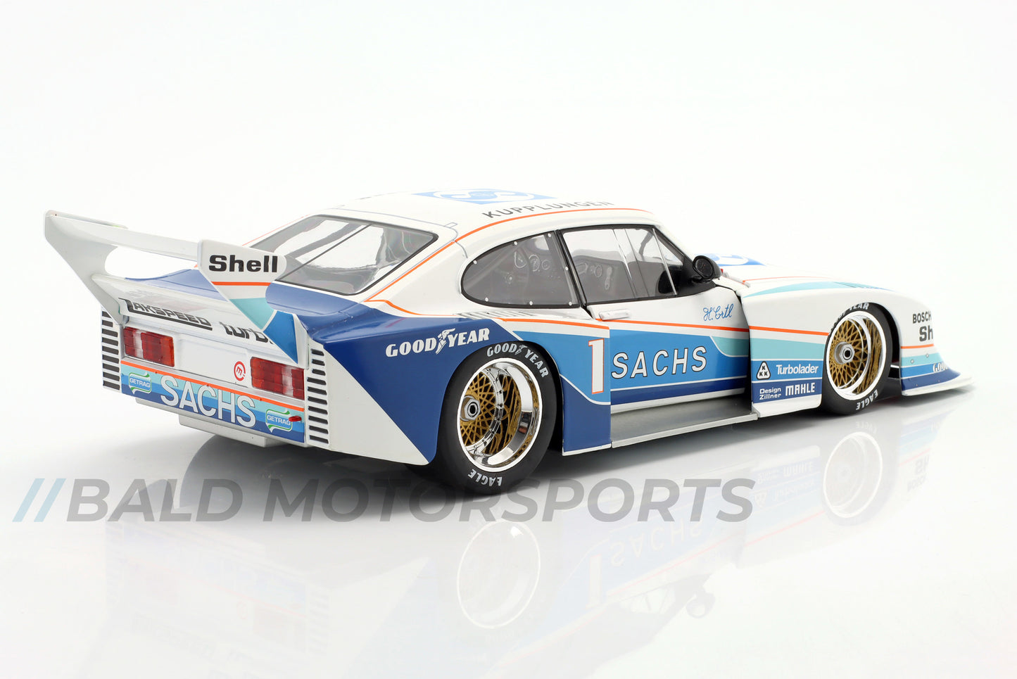 Ford Capri Turbo Gruppe 5 Sachs Sporting Harald Ertl DRM 1979 1:18 WERK83