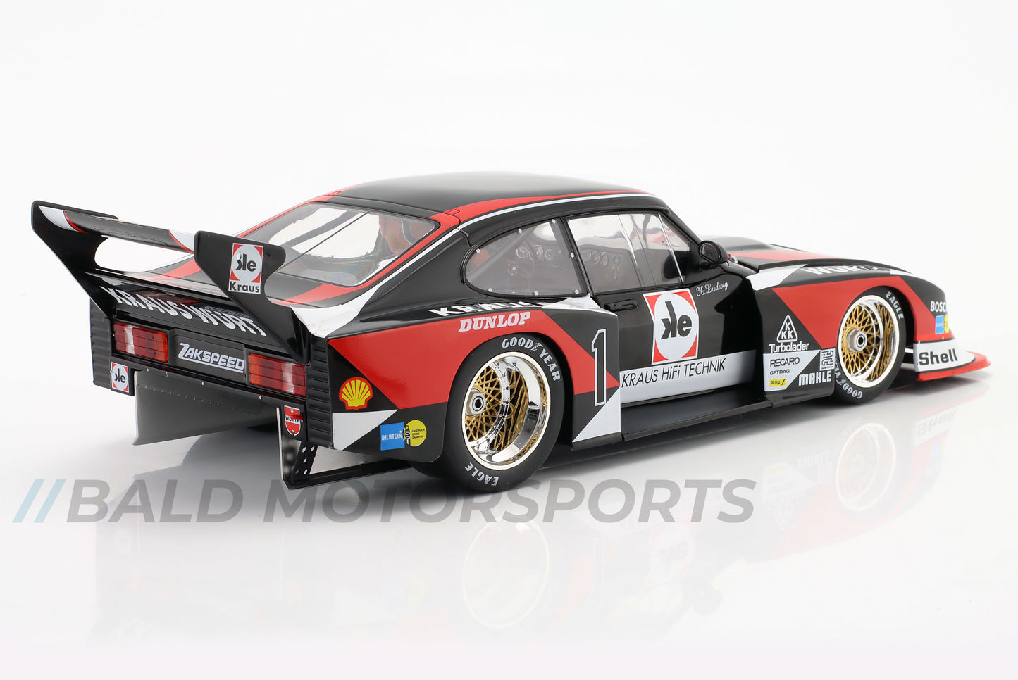 Ford Capri Turbo Gruppe 5 Würth-Kraus-Zakspeed Klaus Ludwig DRM 1980 1:18 WERK83