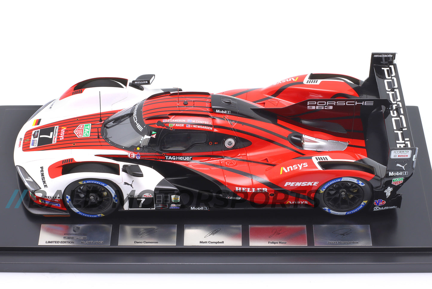 Porsche 963 Porsche Penske Motorsport Sieger 24h Daytona 2024 1:18 Spark