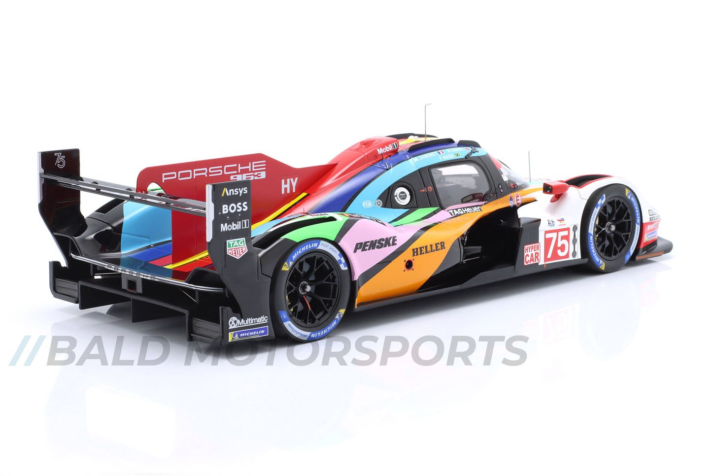 Porsche 963 Porsche Penske Motorsport 24h Le Mans 2023 No.75 1:18 Spark