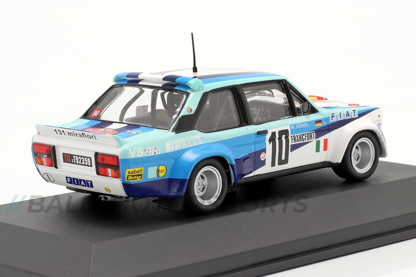 Fiat 131 Abarth Fiat Italia Sieger Rallye Monte Carlo 1980 1:43 CMR