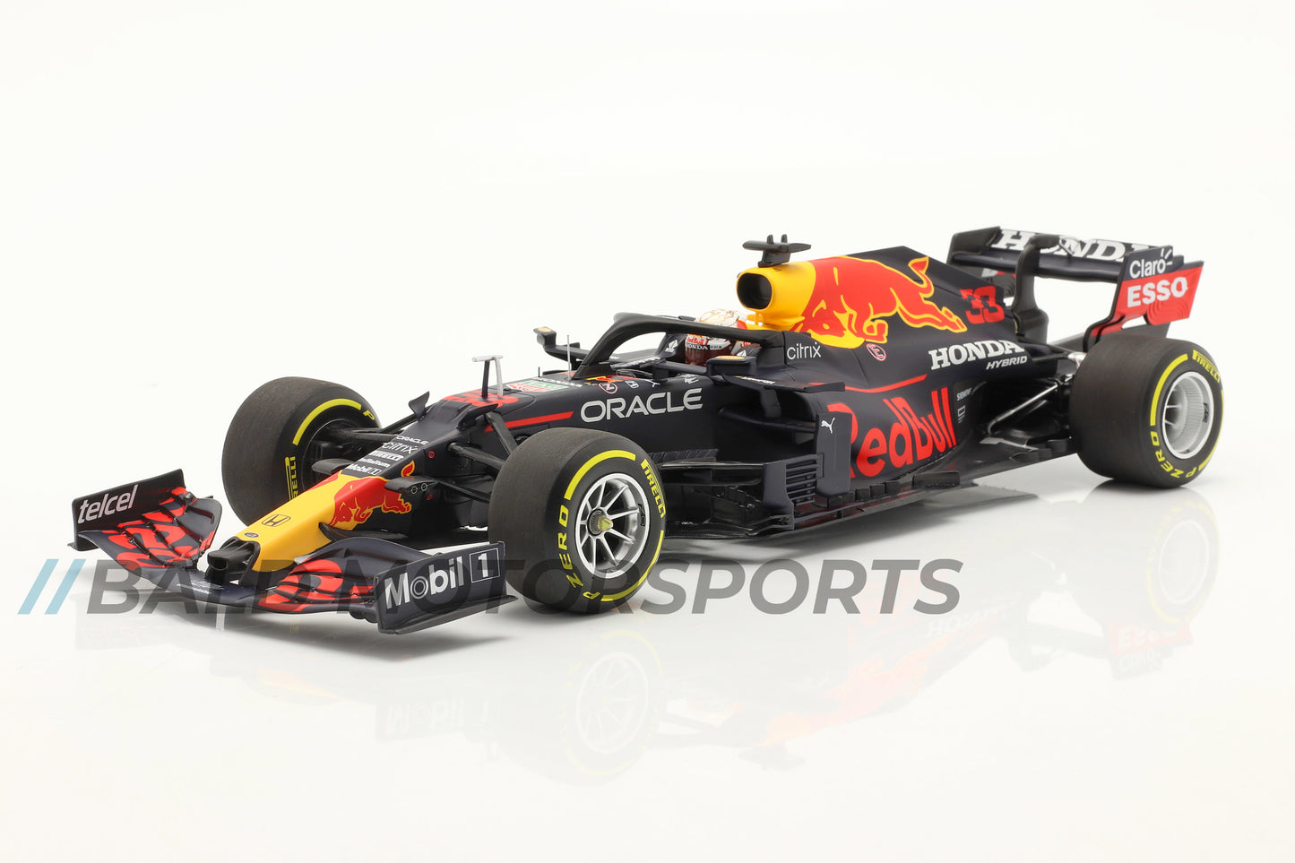 Red Bull RB16B Max Verstappen Formel 1 Weltmeister 2021 Minichamps 1:18