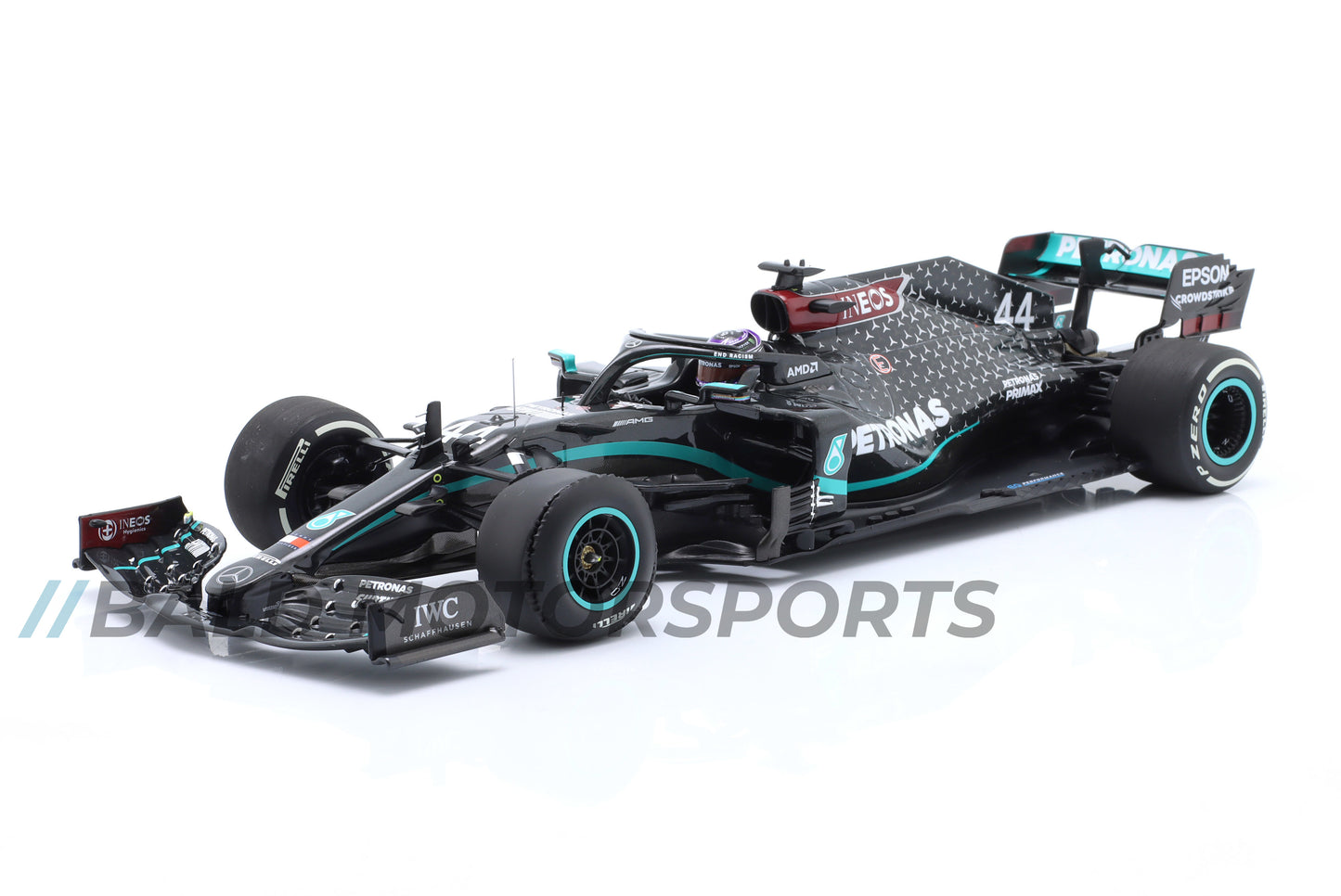 Mercedes W11 Lewis Hamilton Formel 1 Weltmeister 2020 Minichamps 1:18
