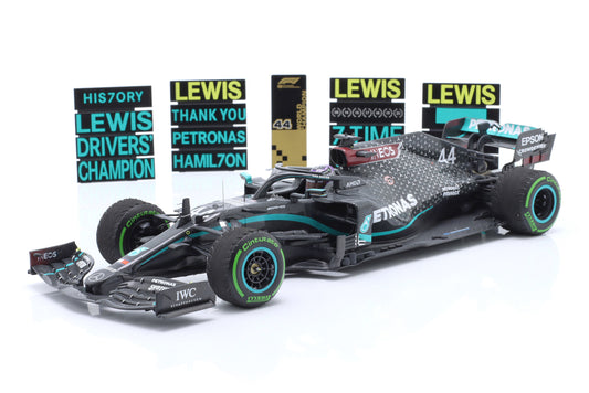 Mercedes W11 Türkei GP Lewis Hamilton Formel 1 Weltmeister 2020 Minichamps 1:18