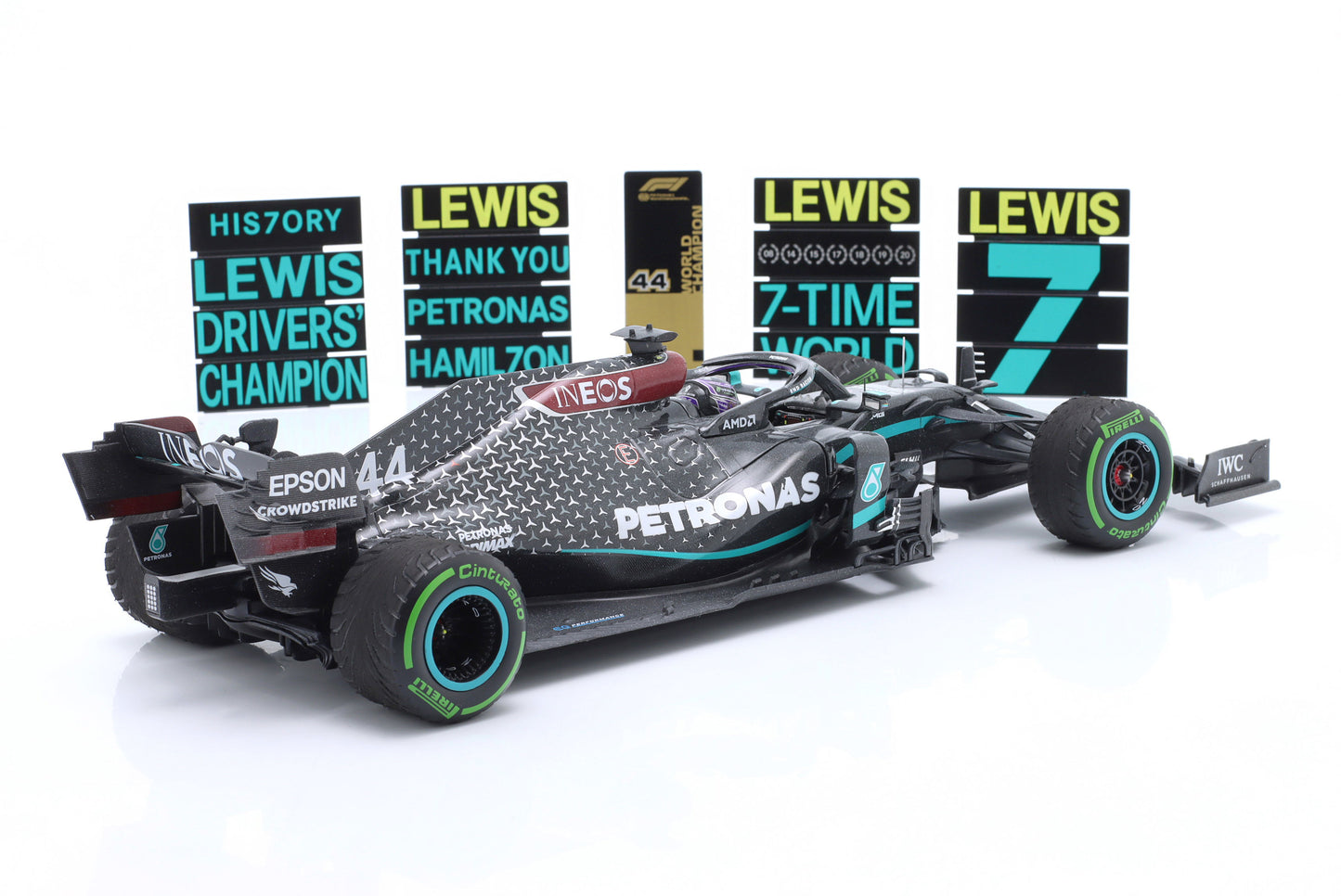 Mercedes W11 Türkei GP Lewis Hamilton Formel 1 Weltmeister 2020 Minichamps 1:18