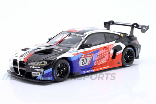 BMW M4 GT3 Schubert Motorsport 24h Nürburgring 2022 1:18 Minichamps