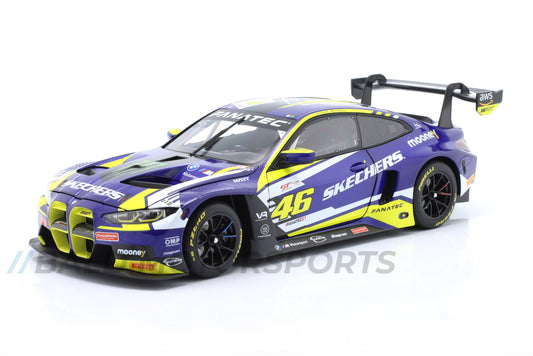 BMW M4 GT3 Rossi, Martin GT World Challenge 2023 winner Misano 1:18 Minichamps