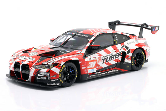 BMW M4 GT3 Team WRT Farfus, Leung, Gelael 24h Le Mans 2024 Minichamps 1:18