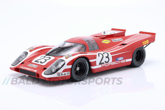 Porsche 917K Herrmann &amp; Attwood Winner 24 Hours of Le Mans 1970 1:12 Minichamps