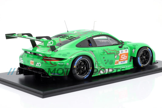 Porsche 911 RSR-19 "Rexy" AO Racing Team 24h Le Mans 2023 1:12 Spark