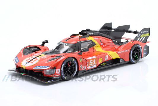 Ferrari 499P Ferrari - AF Corse Sieger 24h Le Mans 2023 1:18 Bburago
