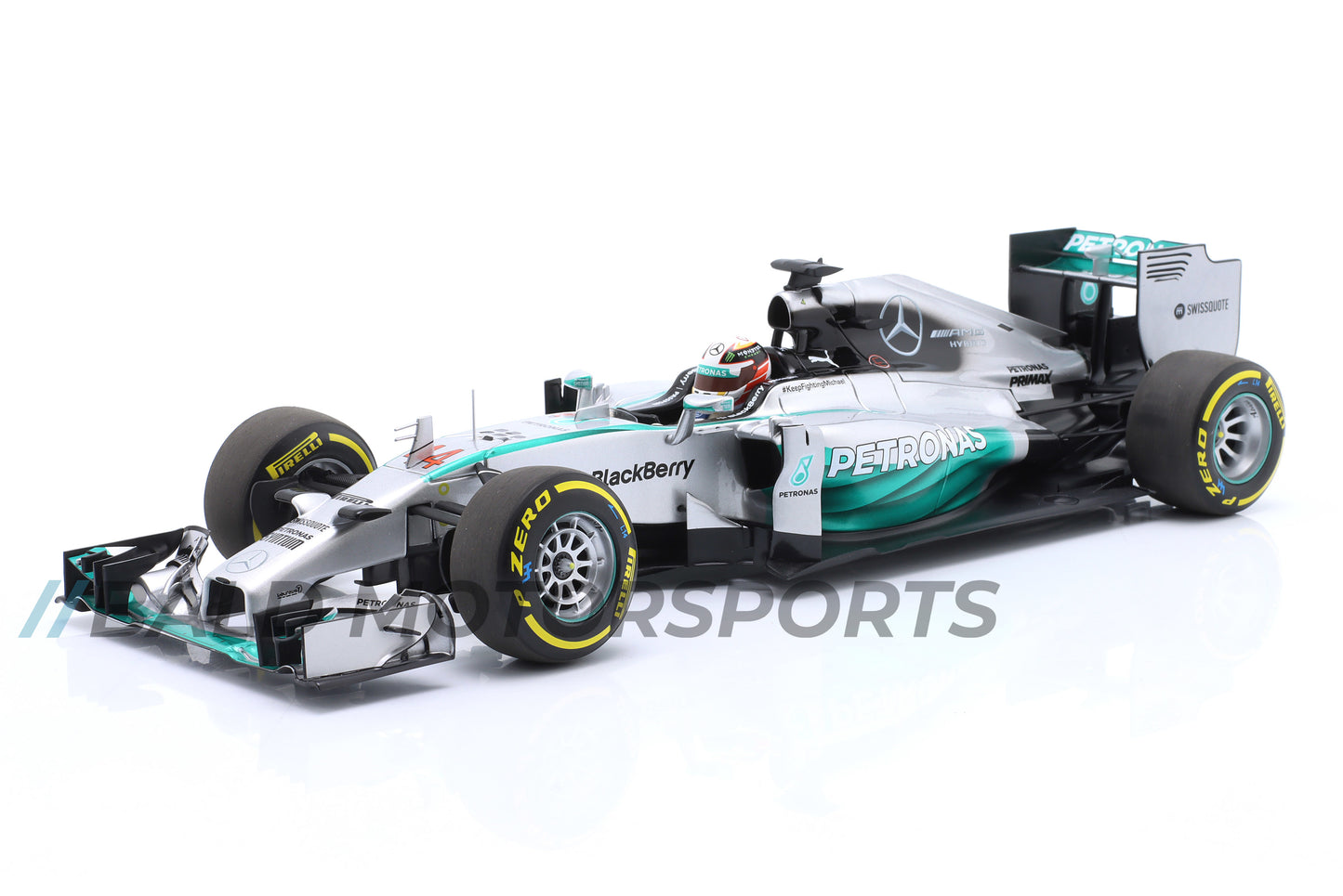 Mercedes F1 W05 Lewis Hamilton Formel 1 Weltmeister 2014 Minichamps 1:18